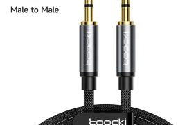 აუდიო კაბელი TOOCKI 3.5mm Male to Male AUX Audio C