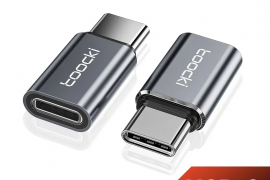 OTG ადაპტერი Toocki OTG Lightning to USB-C Adapter