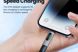 OTG ადაპტერი Toocki 20W OTG 480Mbps USB-C To Light