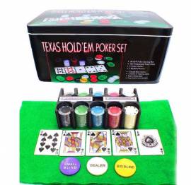 პოკერის ფიშკები 200 ცალიანი poker chips