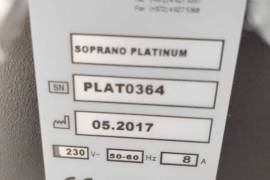 ALMA LASER SOPRANO PLATINIUM წელი 2017