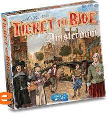 Ticket to ride Amsterdam თიქეთ თუ რაიდი ამსტერდამი