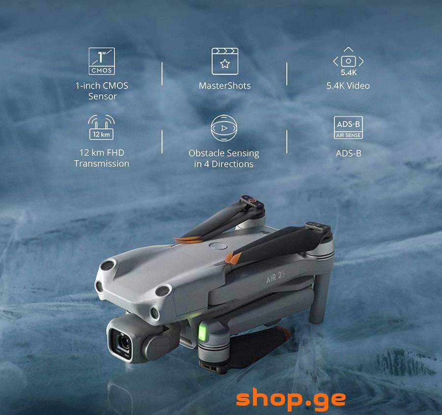 DJI Air 2S Fly More Combo with Smart Controller