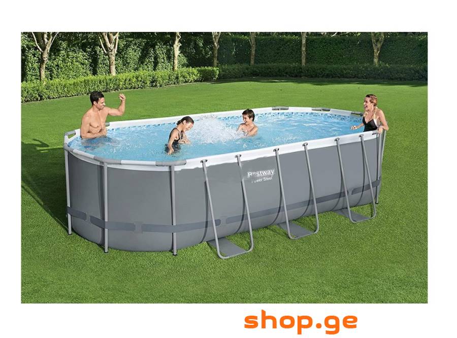Bestway 56711E Power Steel 18' x 9' x 48" Out