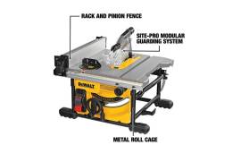  DEWALT Table Saw for Jobsite, Compact, 8-14-Inch