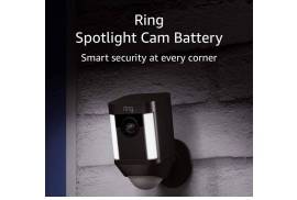 Ring Spotlight Cam Battery HD Security Camera 