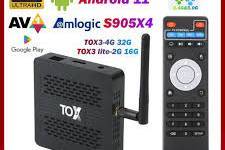 Android Tv Box TOX3 Android 11 4GB+32GB ტვ ბოქსი