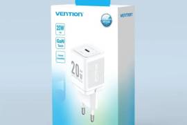 VENTION FEPP0-EU 1-Port USB-C GaN Charger (20W) EU