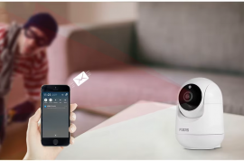 Fuers 5MP WiFi კამერა Tuya Smart Home შიდა უსადენო