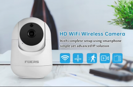 Fuers 5MP WiFi კამერა Tuya Smart Home შიდა უსადენო