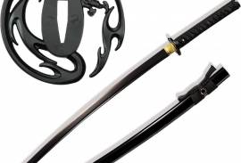 Pure Black Katana