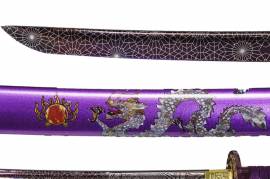 Purple Dragon Katana