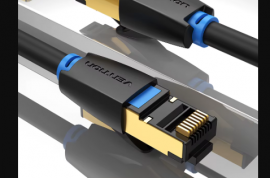 2მ როუტერის მოდემისთვის ინტერნეტ RJ 45 Ethernet კა