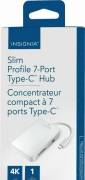 INSIGNIA Slim Profile7-Port Type-C Hub