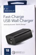 INSIGNIA FAST CHARGE USB WALL CHARGER
