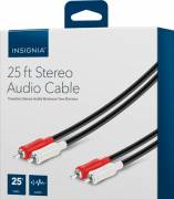 INSIGNIA 25FT STEREO AUDIO CABLE