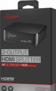 Rocketfish- 2-Output HDMI Splitter with 4K and HDR