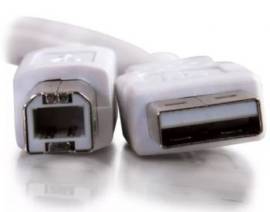 USB A to B Cable - Printer Cable Type A Male 