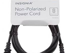 Insignia 1.8 m non-polarized Power Cord Cable