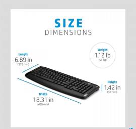 HP Wireless Keyboard and Mouse 300