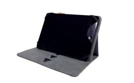 PKG 10 Universal Tablet Folio Case - Light Grey. A