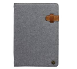PKG 10 Universal Tablet Folio Case - Light Grey. A