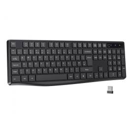 Wireless Keyboard 2.4G Ergonomic Full Size PC