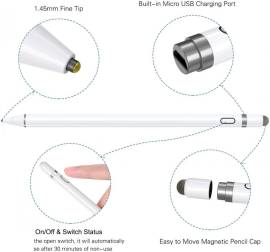 Active Stylus Pen Compatible for iOS & Android