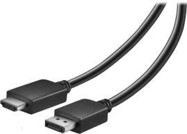 Insignia - DisplayPort to HDMI Cable - Black