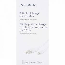 INSIGNIA 1.2m Lightning Cable - White