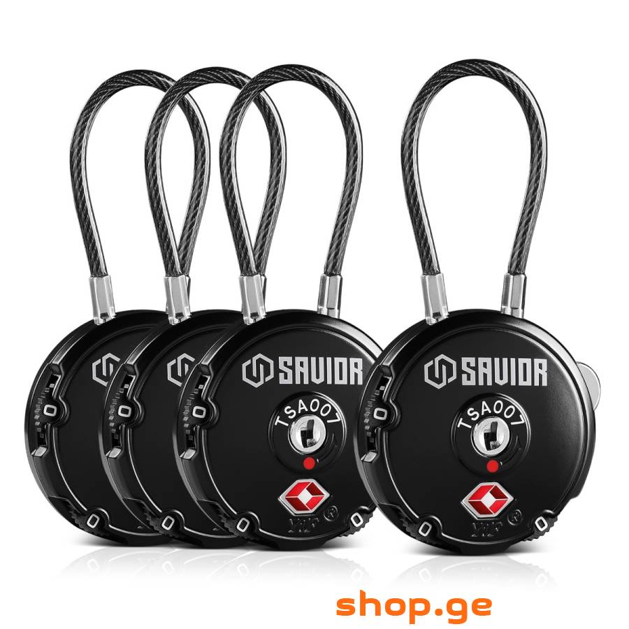 ბოქლომი DIGIT CABLE LOCK (Savior equipment)