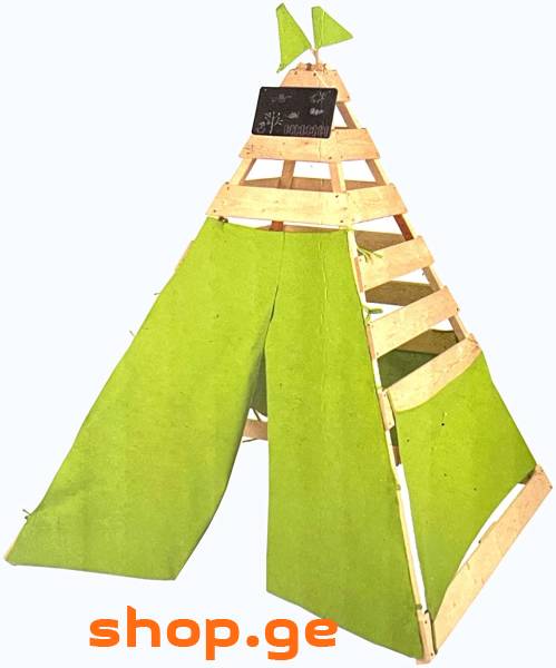 ევროპული ხის კარავი spielzelt tipi
