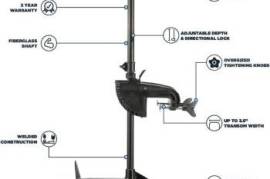 Newport 36lb Thrust Saltwater Electric Trolling Mo