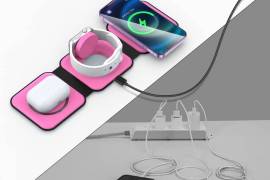 3 in 1 Wireless Charger for Phone Watch Earphone