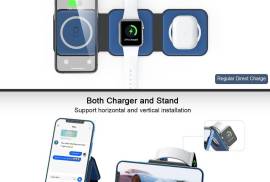 ✅3 in 1 Wireless Charger for Phone Watch Earphone 