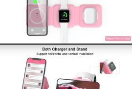 ✅3 in 1 Wireless Charger for Phone Watch Earphone 