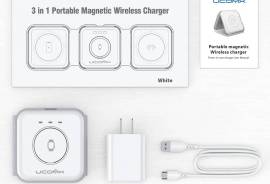 ✅3 in 1 Wireless Charger for Phone Watch Earphone 