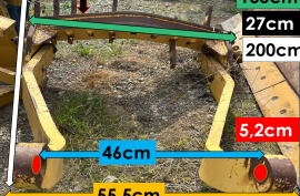 Komatsu GD 705A   გრეიდერის დანა