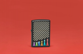 Zippo, 48662 - 218C Chess Pieces Design