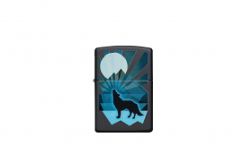 Zippo, 29864 - 218 Wolf and Moon Design