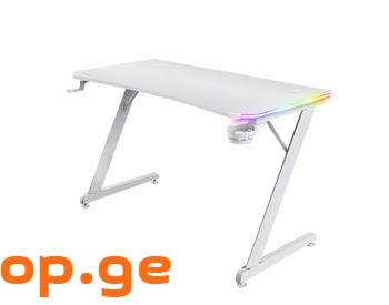 კომპიუტერის მაგიდა Trust GXT 709W Luminus RGB Desk