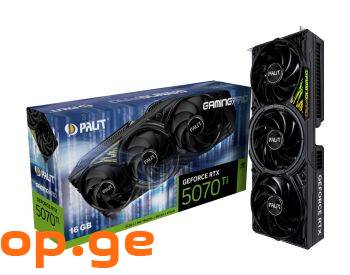 ვიდეო ბარათი Palit RTX 5070Ti GAMINGPRO 16GB GDDR7