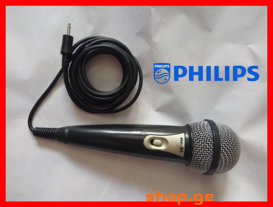 მიკროფონი ფილიპსი Philips SBC MD140 microphone мик
