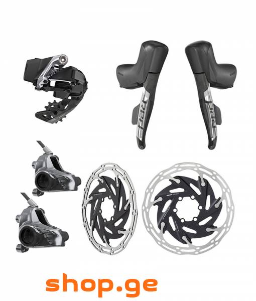 SRAM Red eTap AXS 1 Flat-Mount HRD Mini Groupset