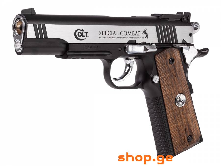 Colt 1911 Special Combat ახალი, გაუხსნელი პნევმატუ