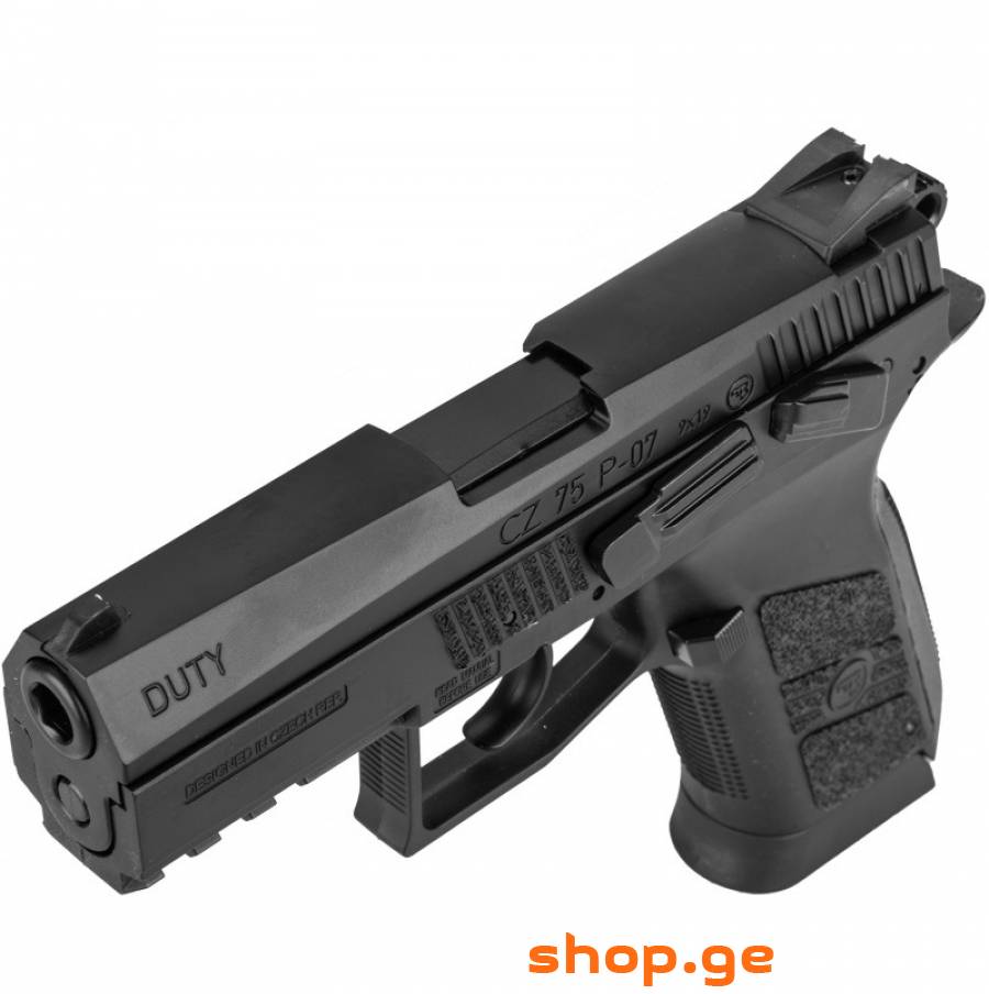 CZ 75 P-07 Blowback USA ახალი, გაუხსნელი პნევმატურ