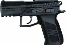 CZ 75 P-07 Blowback USA ახალი, გაუხსნელი პნევმატურ