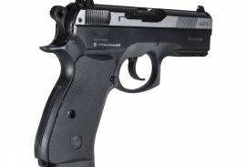 CZ 75D Compact USA ახალი, გაუხსნელი ონევმატური