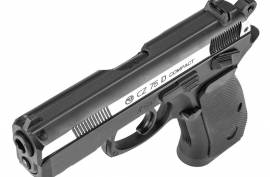 CZ 75D Compact USA ახალი, გაუხსნელი ონევმატური