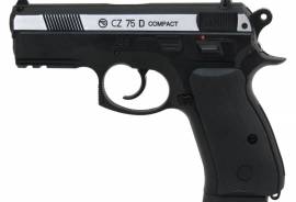 CZ 75D Compact USA ახალი, გაუხსნელი ონევმატური